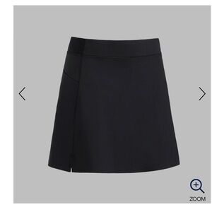 G/FORE Classic Black A-Line Golf Skirt